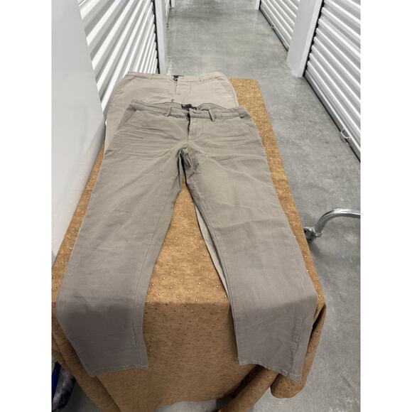 Lot Of 2 Asos Design Men's Sz 30x30 Skinny‎ Stretch Denim Grey - Picture 1 of 8
